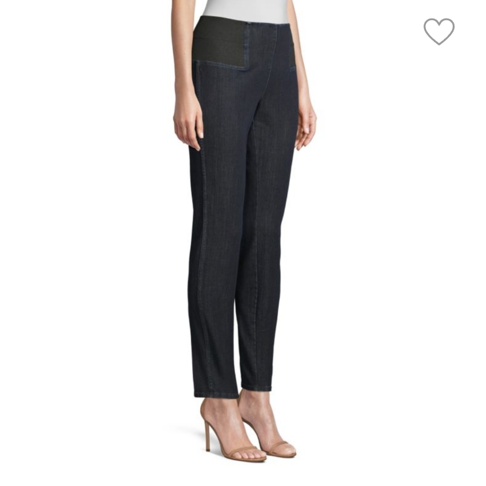 Lafayette 148 New York Nicolita High Rise Straight Leg Leggings Pull On …